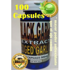 Ajo negro : Black garlic, fermented black garlic, organic black garlic